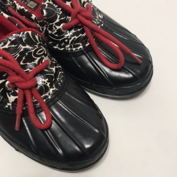 𝅺Sperry Women’s Duck Low Cut Rubber Rain Shoes 6 - Picture 9 of 12